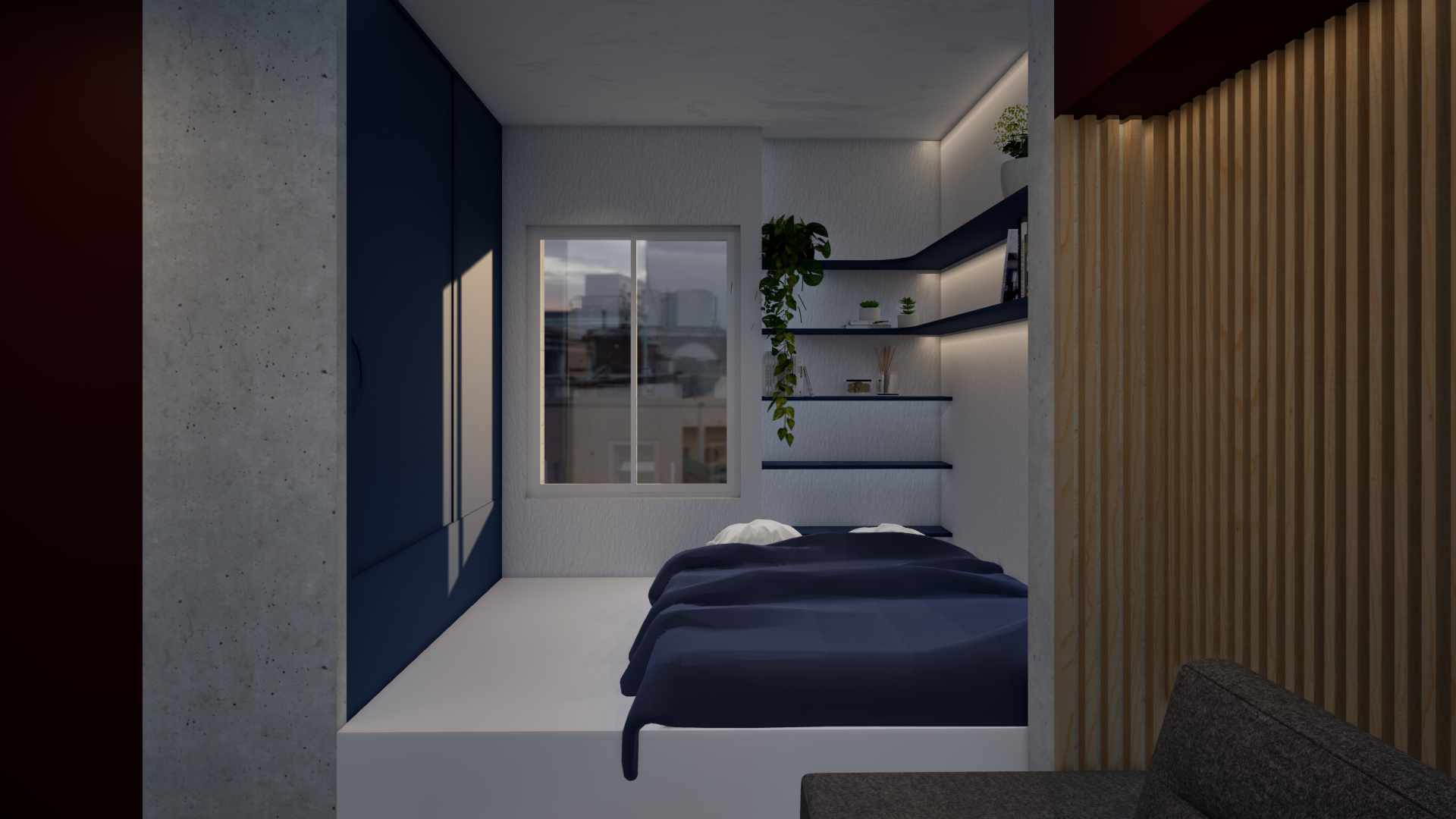 Bedroom render