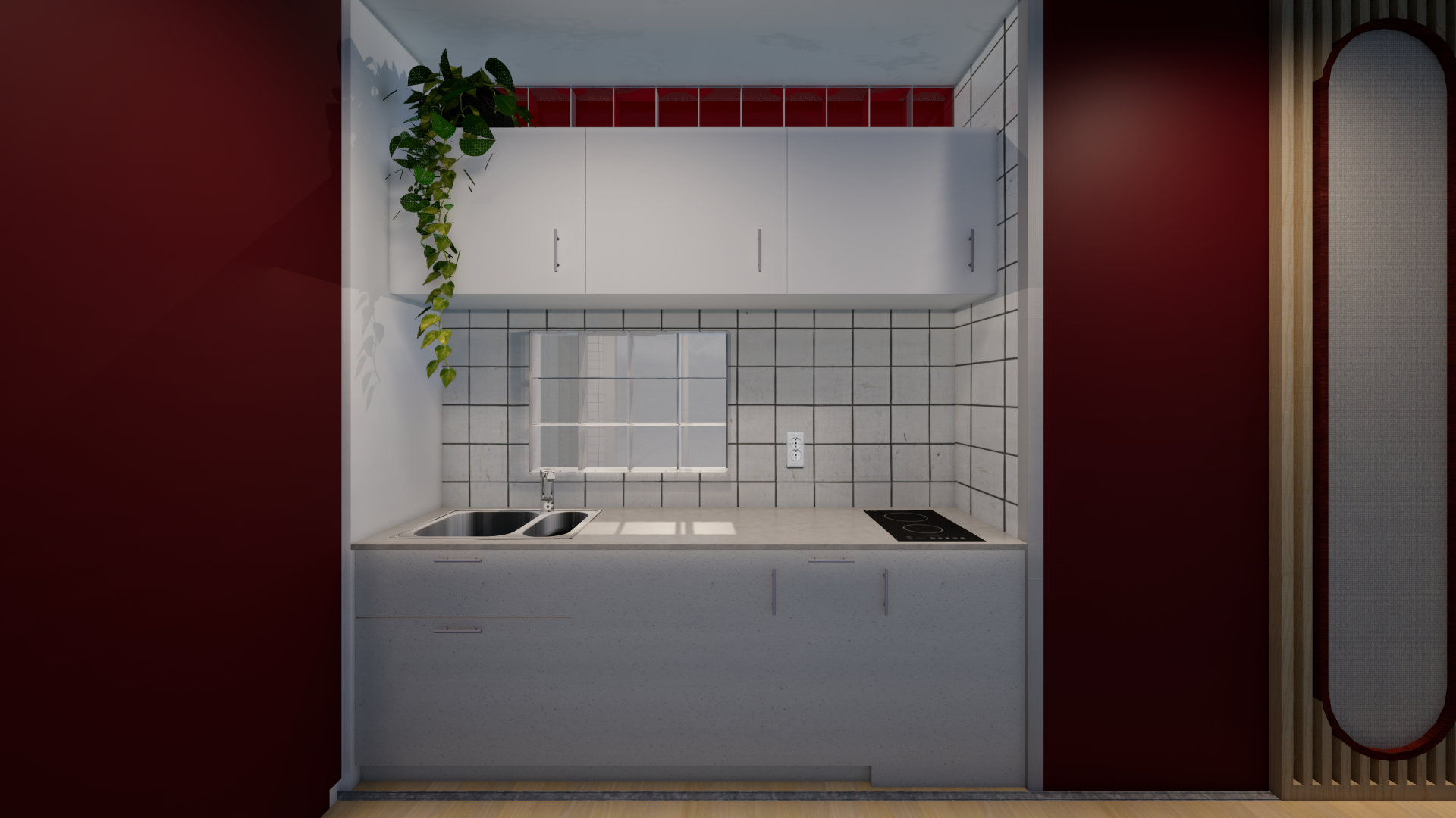 Kitchen render