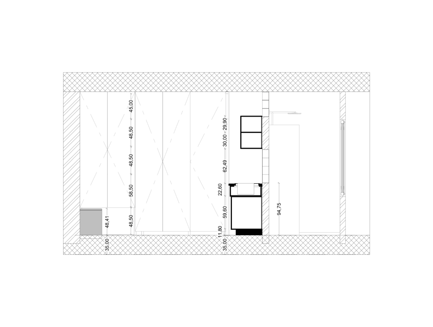 Bedroom elevation